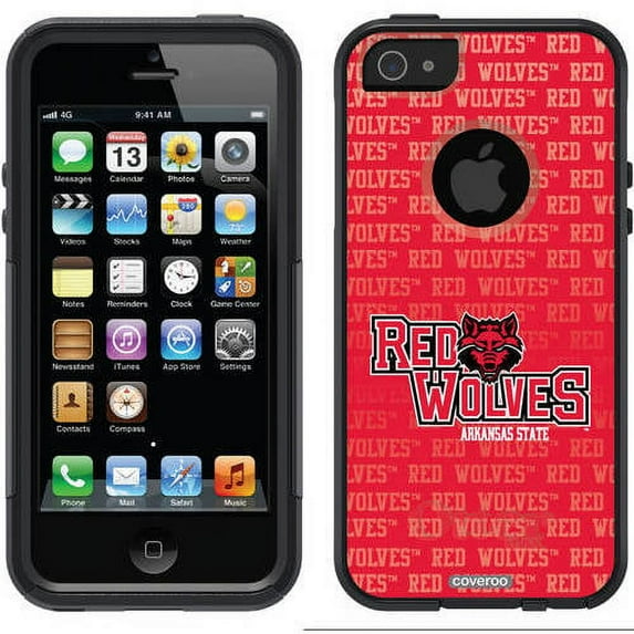 Abilene Primary Mark Design on OtterBox Commuter Series Case for Apple iPhone 5SE/5s/5