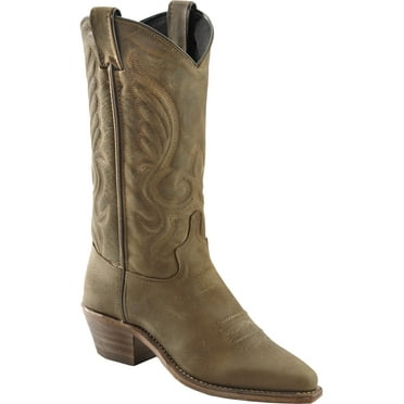 Abilene Women's Oiled Cowhide Western Boot Round Toe - 9036 9 1/2 M  US