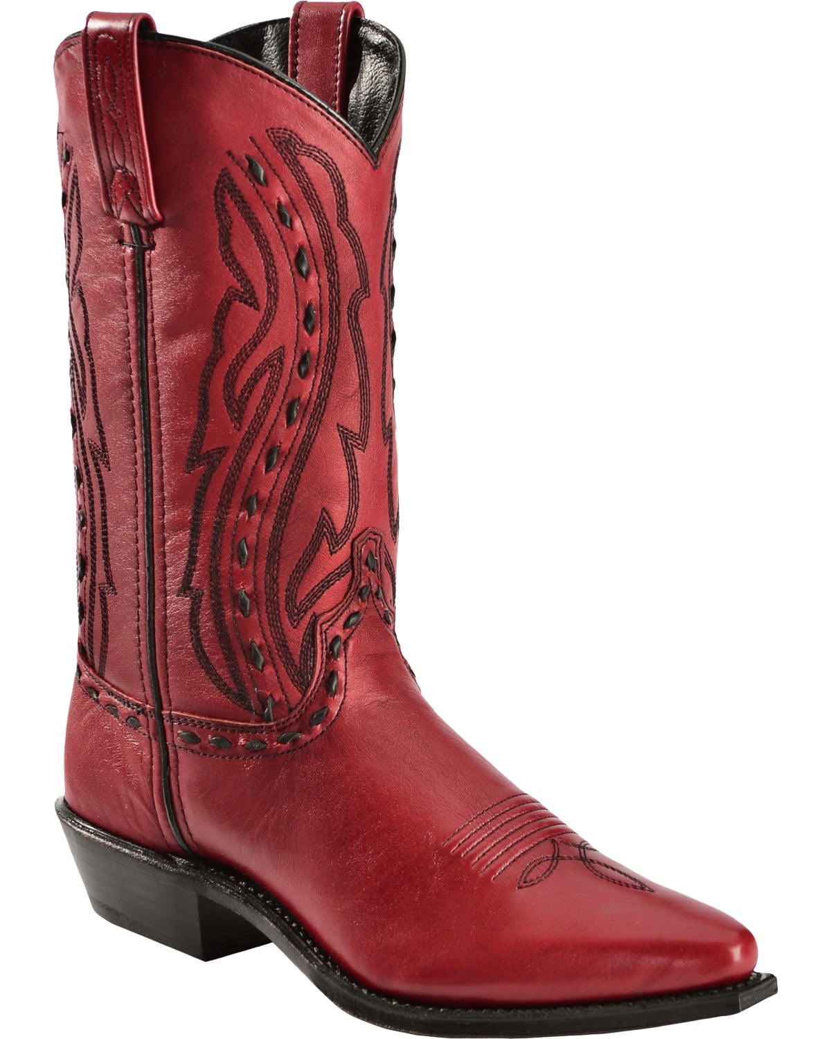 Rawhide By Abilene Scalloped And Weaving Western Boot - Snip Toe - 5143