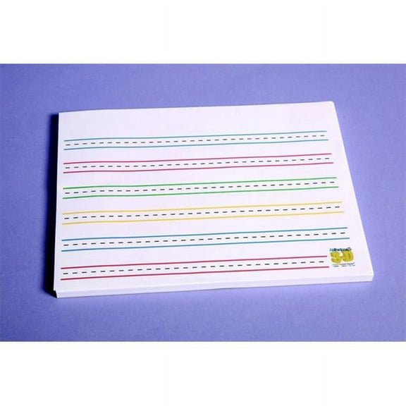 Abilitations 031473 Integrations 4-Color Raised Colorcue Paper, Pack - 50