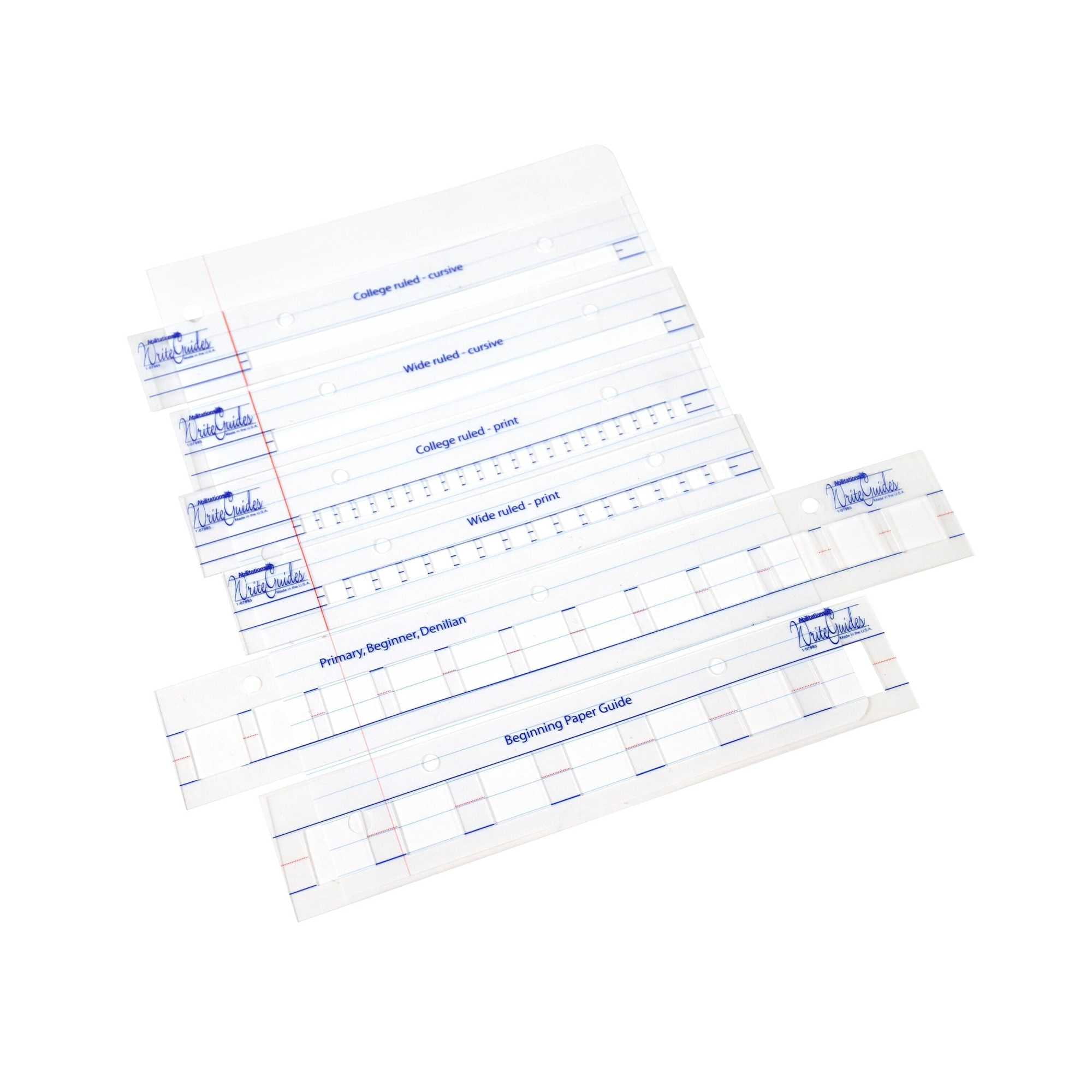 Abilitations Integrations Write Guide Template, Set of 6