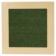Abilitations 2023275 Tactile Sensory Panel, Turf Grass - 15 x 15 x 0.75 in.