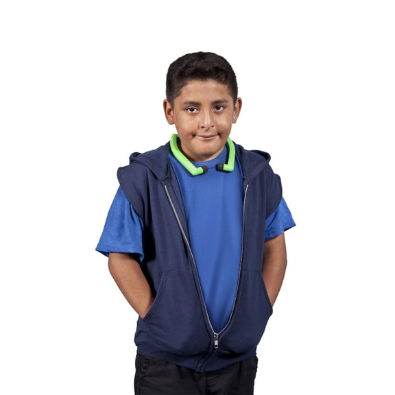 Abilitations Weighted Hoodie Vest, Child Small, Navy