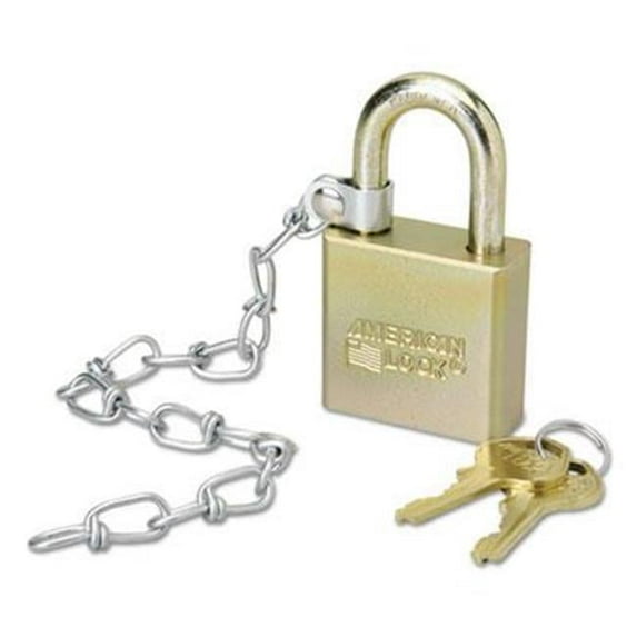 AbilityOne 5881010 5340015881010 1.75 in. Steel Padlock with Attached Chain