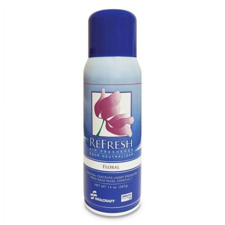 AbilityOne 6840007216055, SKILCRAFT, Refresh Air Freshener, 14 oz Aerosol Spray, 12/Box