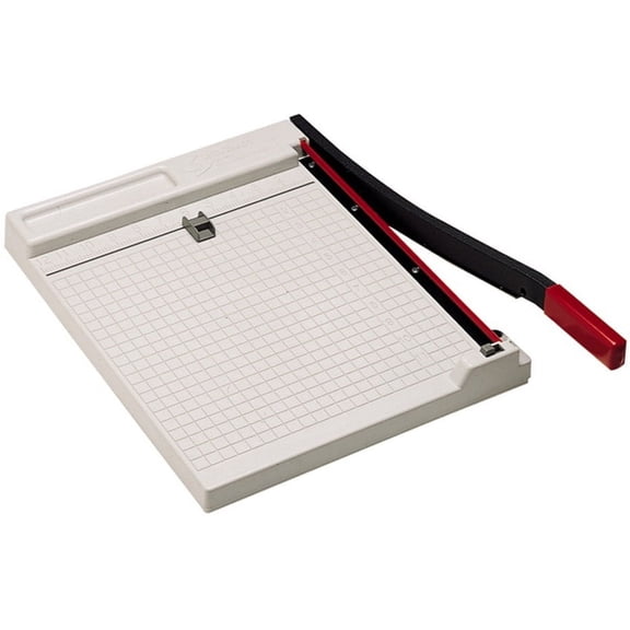 AbilityOne 7520002247620 SKILCRAFT Paper Trimmer, 10 Sheets, Steel Base, 12" x 12"