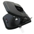 thumbnail image 1 of AbilityOne 7520016203314, SKILCRAFT Adjustable Two-Hole Punch, 1/4" Holes, 30-Sheet, Black, Each, 1 of 1