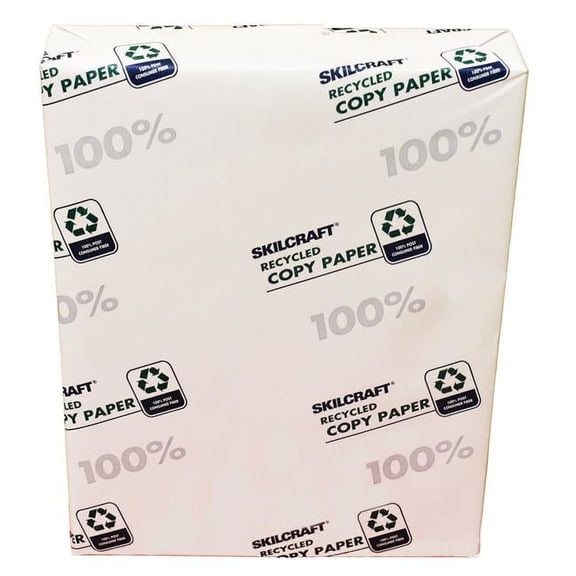 AbilityOne NSN7111300 7530017111300 Post Consumer Recycled Copy Paper