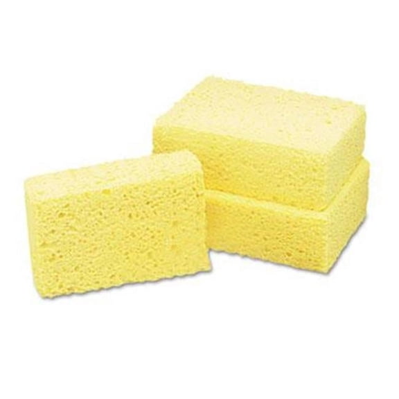 AbilityOne 7920008841116, SKILCRAFT, Cellulose Coarse Sponge, 3.63 x 5.75 x 1.75, Natural, 60/Box