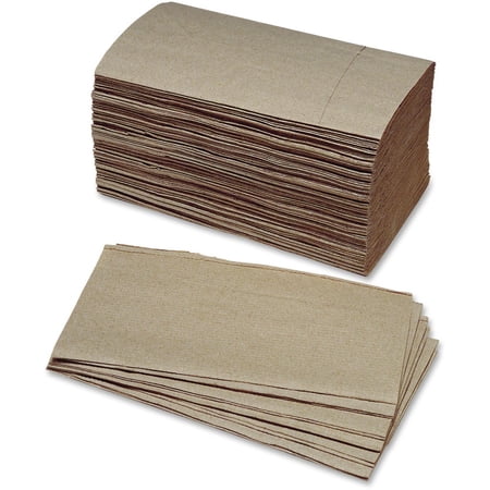 AbilityOne Program SKILCRAFT Recycled Paper Towels 5 3/8 x 9 1/4 Kraft 4000/Box - NSN3590798