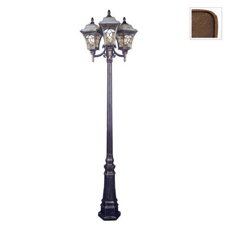 Abington Abington Tri Light Unit - Copper - Large