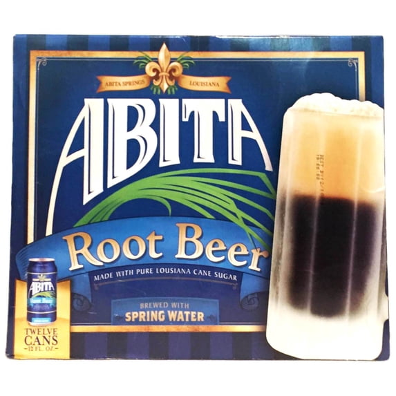Abita Brewing Company Root Beer Soda Pop, 12 Fl Oz, 12 Pack Cans
