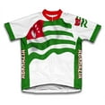 thumbnail image 1 of Abkhazia Flag Short Sleeve Cycling Jersey  for Men - Size L, 1 of 3