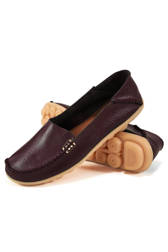 Flat Womens Loafers Comfortable Non-Slip Casual Walking Shoes Women Sneakers