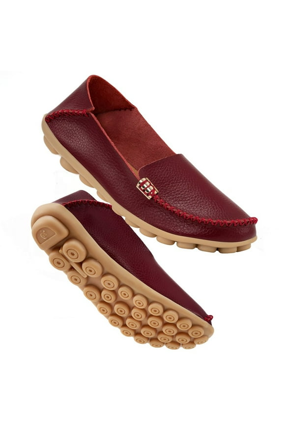 Flat Womens Loafers Comfortable Non-Slip Casual Walking Shoes Women Sneakers