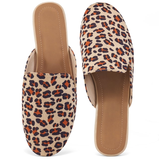 Suisecloths Espadrilles Mule Wedges Platform Slip on Backless Sandals