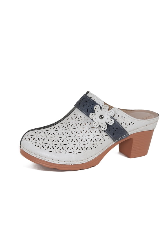 Sandals Women: Comfort Wedges Heels Clogs Woman Mule Platform Sandals for Women Shoes