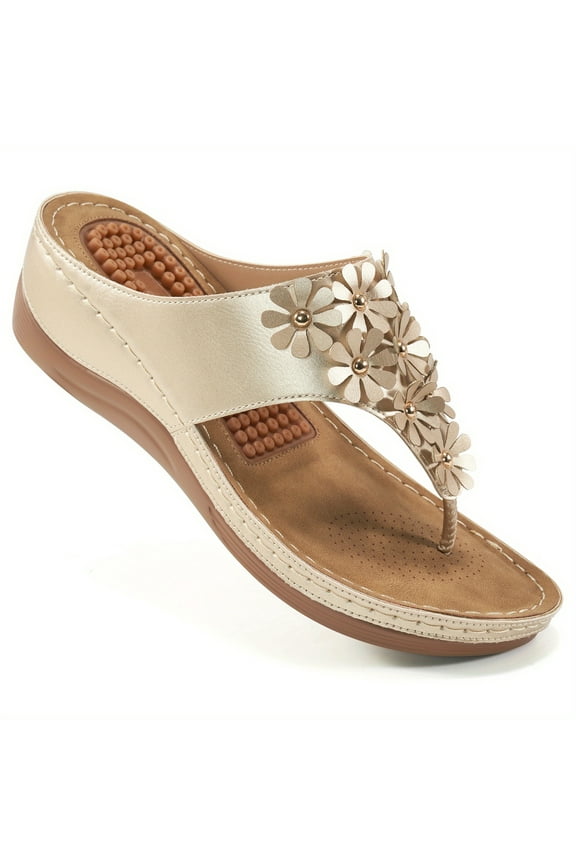 Sandals Women Dressy Slippers Comfortable Wedge Platform Flip Flops for Shoes