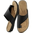 thumbnail image 1 of Ablanczoom Sandals Women Slides Shoes: Flip Flops Woman Flats Sandals for Summer Beach Shoes with Memory Foam, 1 of 6
