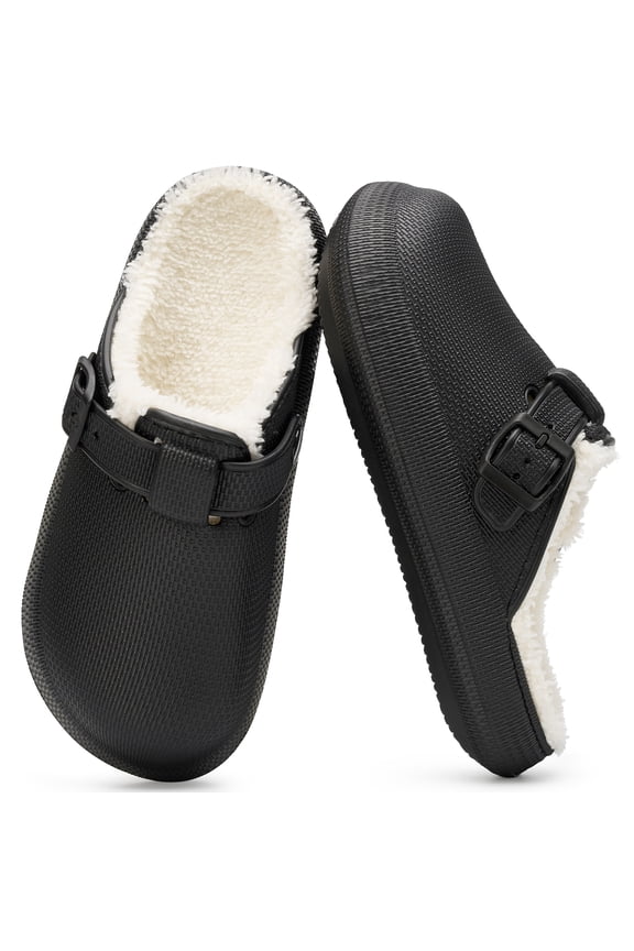 Slippers Women Shoes: Warm Women House Slippers Memory Foam Clogs & Mules Indoors Outdoors