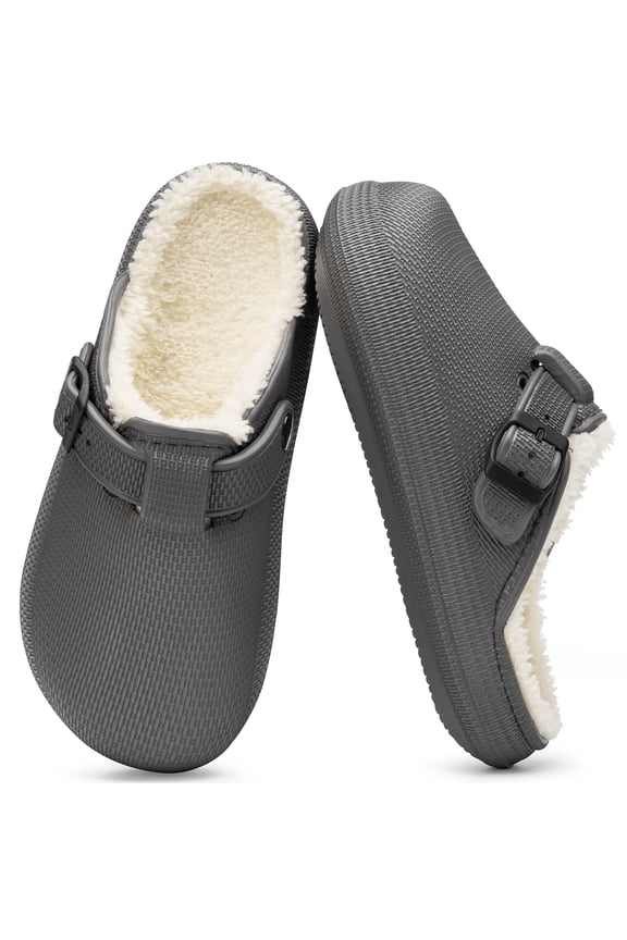 Slippers Women Shoes: Warm Women House Slippers Memory Foam Clogs & Mules Indoors Outdoors