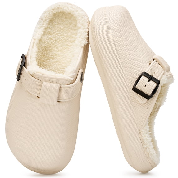 Ablanczoom Slippers Women Shoes: Warm Women House Slippers Memory Foam Clogs & Mules Indoors Outdoors