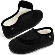 Ablanczoom Slippers for Women Shoes:Comfy Soft Fuzzy Faux Fur Winter House Shoes No-slip Memory Foam Houses Slippers Indoors Outdoors