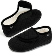 ABLANCZOOM Slippers for Women Shoes:Comfy Soft Fuzzy Faux Fur Winter House Shoes No-slip Memory Foam Houses Slippers Indoors Outdoors