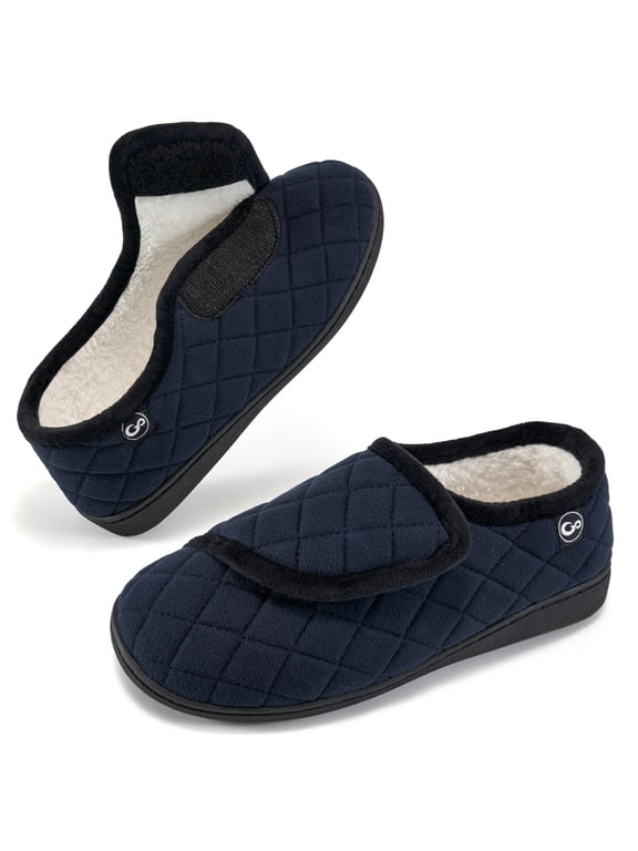 Slippers for Women Shoes:Comfy Soft Fuzzy Faux Fur Winter House Shoes No-slip Memory Foam Houses Slippers Indoors Outdoors