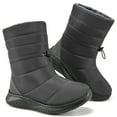 thumbnail image 1 of Ablanczoom Snow Boots For Womens Winter Booties Shoes with Warm Fuzzy Faux Fur, 1 of 6