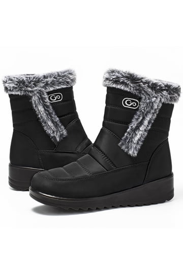 Women's Fur-Lined Boots for Warmth and Style in Various Colors