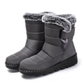 thumbnail image 1 of Ablanczoom Snow Boots Women: Winter Shoes Woman Ankle Outdoors Booties with Warm Faux Fur, 1 of 9