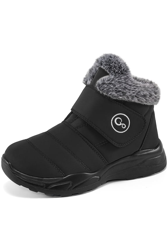 Snow Boots Womens with Warm Faux Fur Women Winter Boots non-slip Waterproof Outdoor Booties