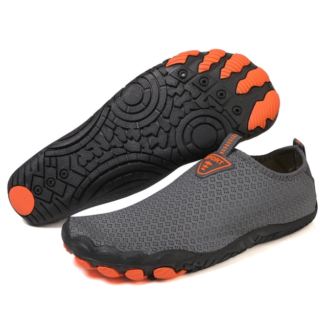 Chaussures D'Eau Vibram Hommes Et Femmes - Séchage Ultra Rapide, Antidérapantes Pour Plage, Plongée, Surf Et Piscine - Noir 34-35