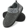 thumbnail image 1 of Ablanczoom Women Slippers Comfy Memory Foam Houses Slippers Fuzzy Indoor Outdoor No-slip Winter Shoes, 1 of 6