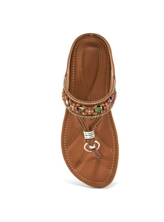 Womens leather sandals store on sale
