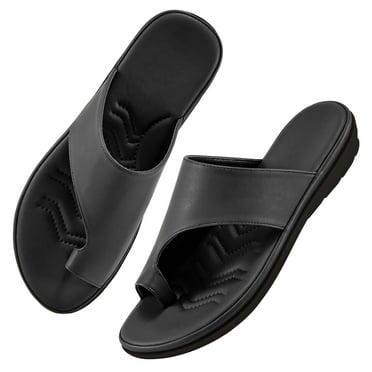 Ablanczoom Womens Flat Sandals Flip Flops for Women Slippers Summer Slides Shoes with Arch Support