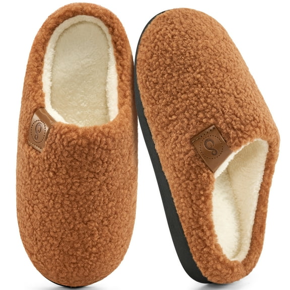 Ablanczoom Womens Slippers: Comfort Memory Foam Winter House Shoes Non-Slip Slippers for Women