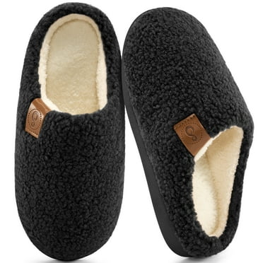 Ablanczoom Womens Slippers: Comfort Memory Foam Winter House Shoes Non-Slip Slippers for Women