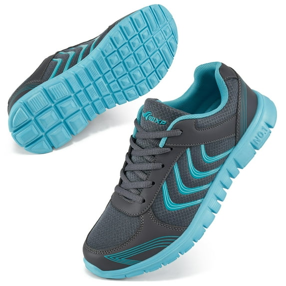 Ablanczoom Womens Sneakers Breathable Mesh lightweight Lace-up Woman Running Athletic Tennis Walking Shoes