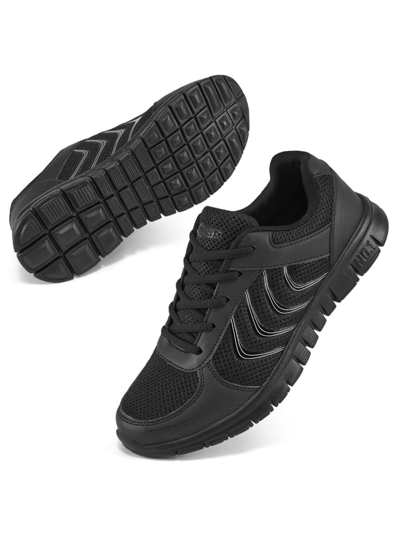 Womens Sneakers Breathable Mesh lightweight Lace-up Woman Running Athletic Tennis Walking Shoes
