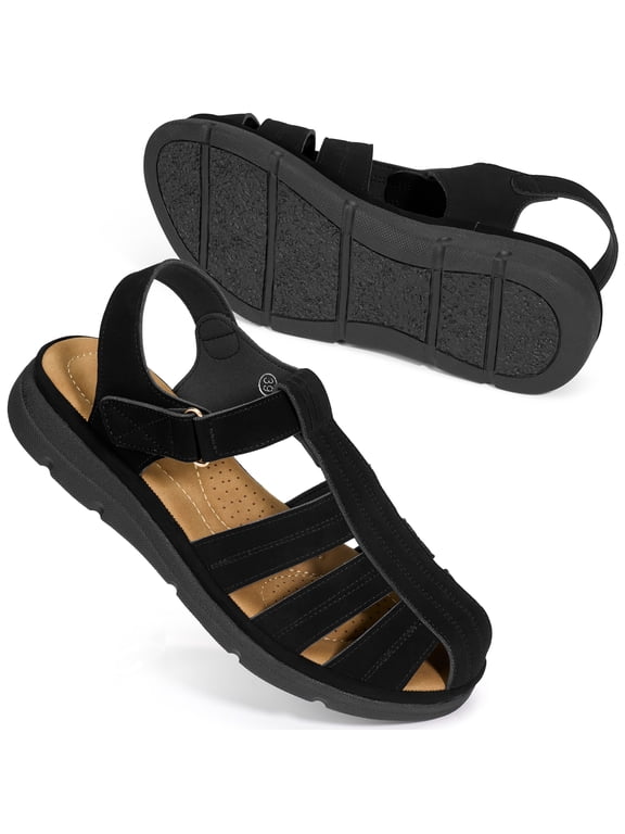 Flats Sandals for Women: Comfortable Dressy Womens Sandals Arch Support Wedge Summer Shoes