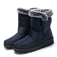 thumbnail image 1 of Ablanczoom Snow Boots Women: Winter Shoes Woman Ankle Outdoors Booties with Warm Faux Fur, 1 of 7