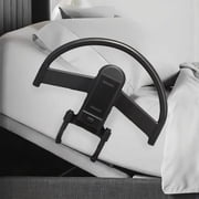 Able Life Click-N-Go Bed Handle for Wood Adjustable Bedframes, Removable Stand Assist Rail for Adults, Seniors and Elderly, Bedside Railing with Safety Strap, ASTM Safety Approved Bedrail