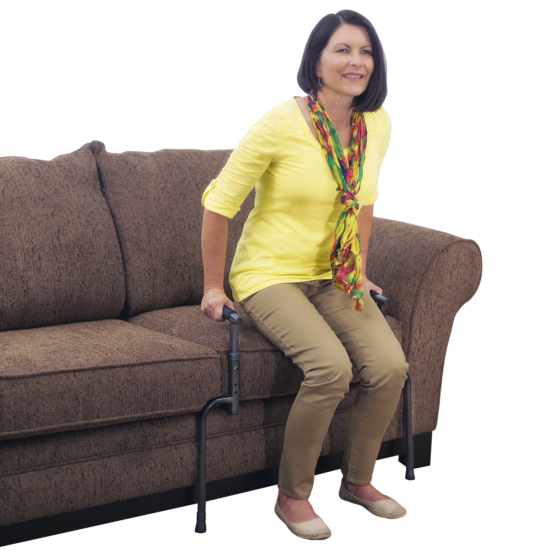 Black Adjustable Universal Stand Assist for Couches and Chairs