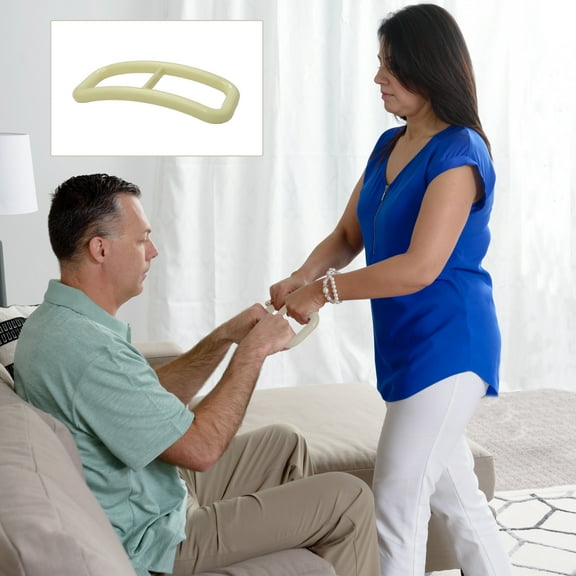 Able Life Universal Standing Handle, Transfer Aid Lift for Seniors, Ivory