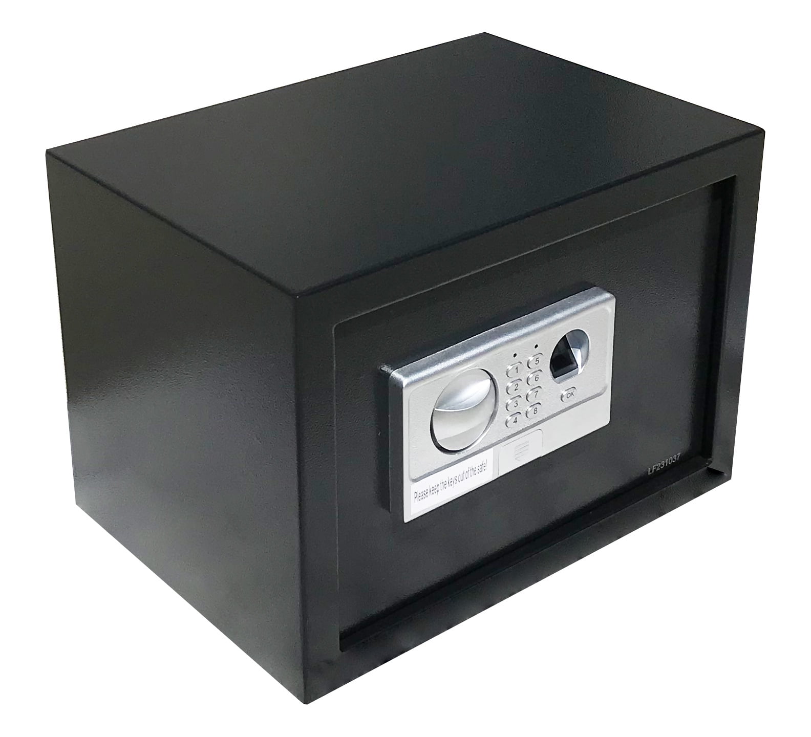 AbleHome Biometric Fingerprint Electronic Digital Safe Box for Cash Jewelry Gun and More