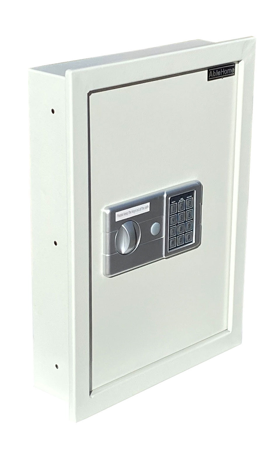 S AFSTAR Digital Wall Safe, Built-in Wall Safes, Flat Recessed Wall Hidden  Safe Security Box, Concealed Wall Safe Between The Studs for Jewelry Gun