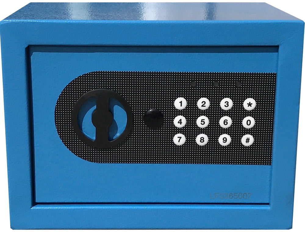 Impact Mounts Electronic Lock Wall Safe Blue ABLE-17EF