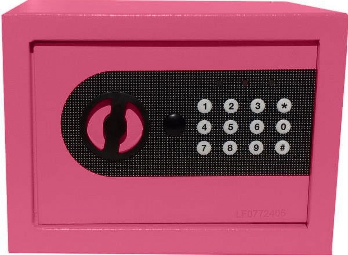 AbleHome DIGITAL ELECTRONIC SAFE SECURITY BOX WALL JEWELRY GUN CASH PINK